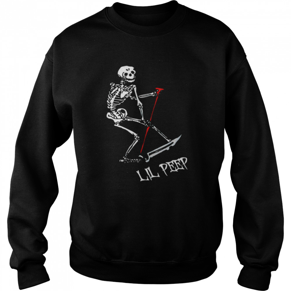Lil Peep Og Skeleton 2022 T-shirt Unisex Sweatshirt
