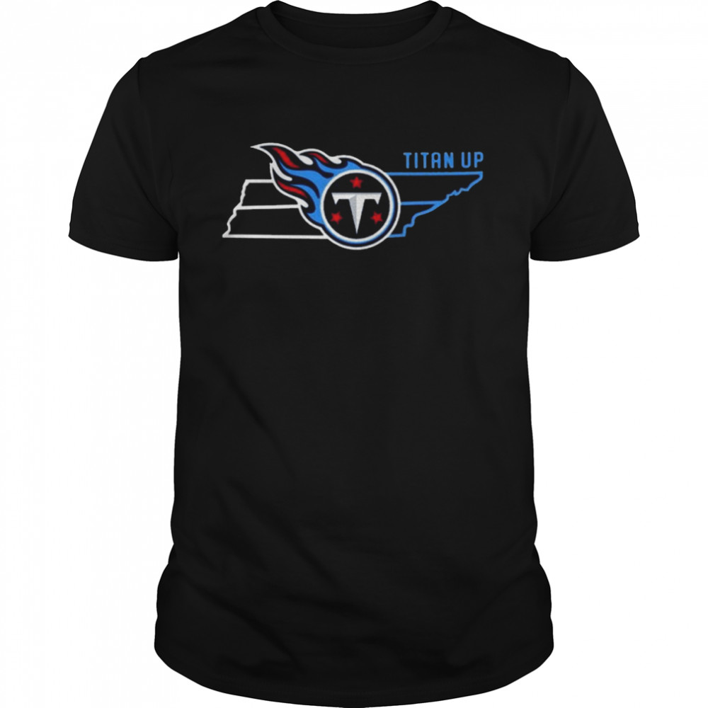 Nfl Tennessee Titans Titan Up  Classic Men's T-shirt