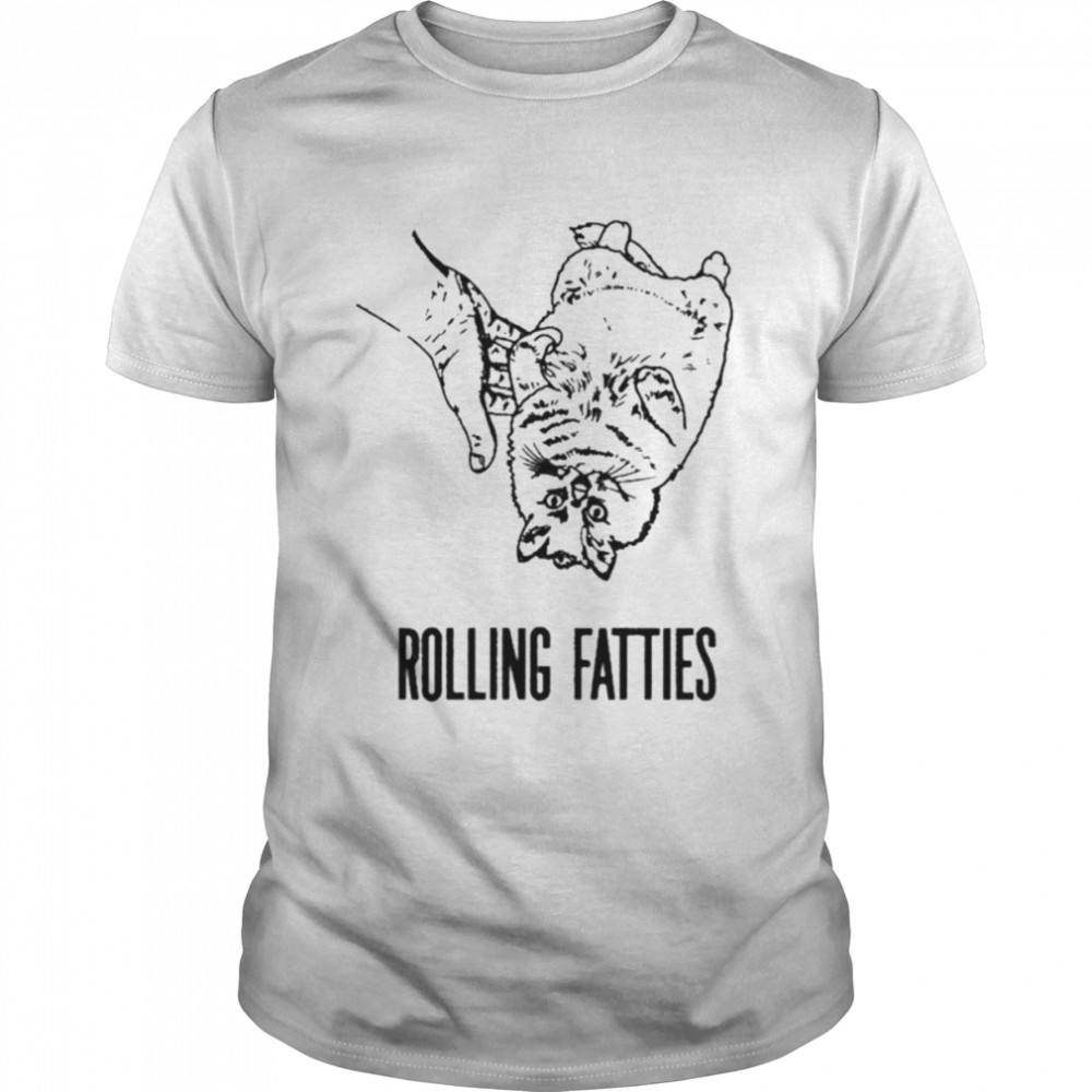 Rolling fatties cat shirt Classic Men's T-shirt