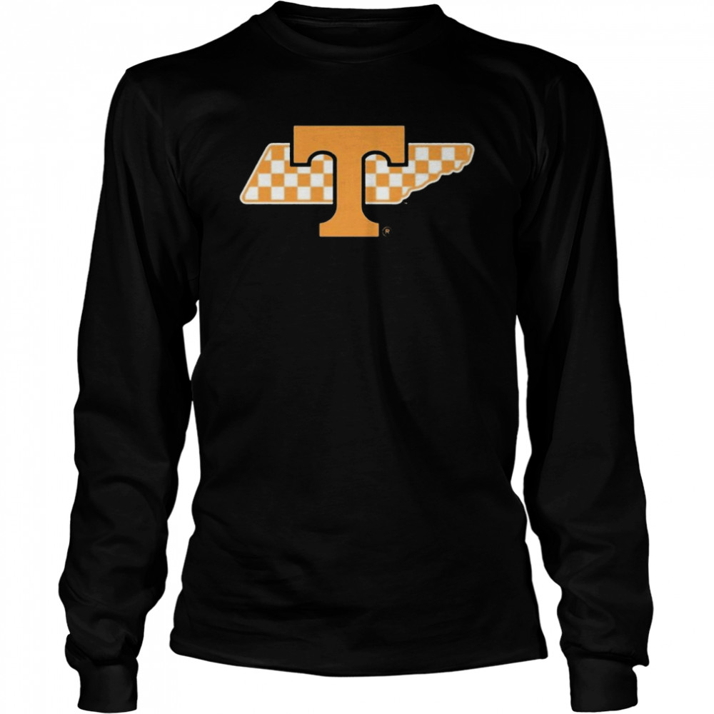 Tennessee Volunteers Colosseum State Outline T- Long Sleeved T-shirt
