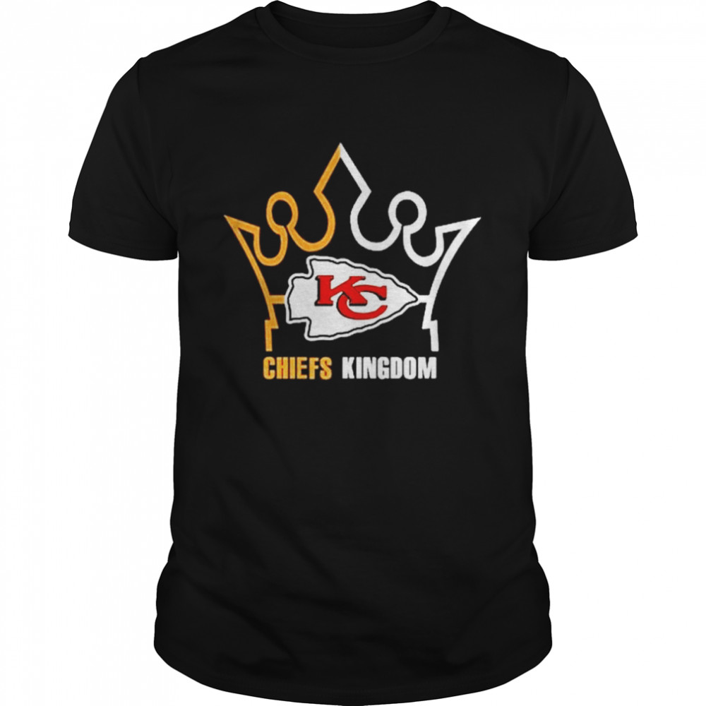 Kansas City Chiefs Kingdom Crown T- Classic Men's T-shirt
