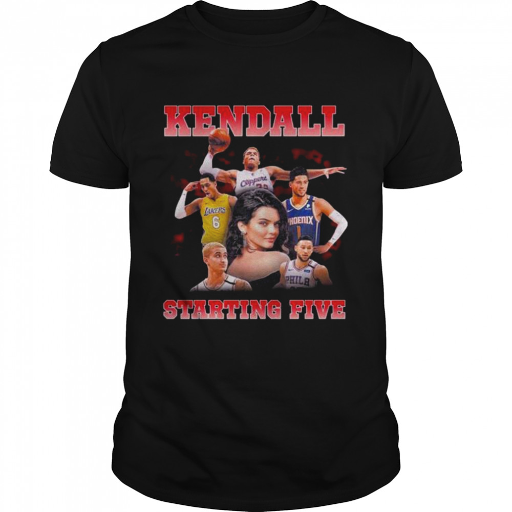 Kendall starting five shirt