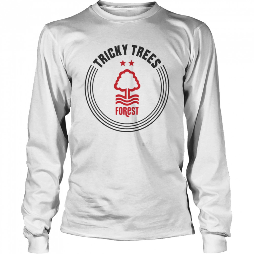 Tricky Trees Forest  Long Sleeved T-shirt