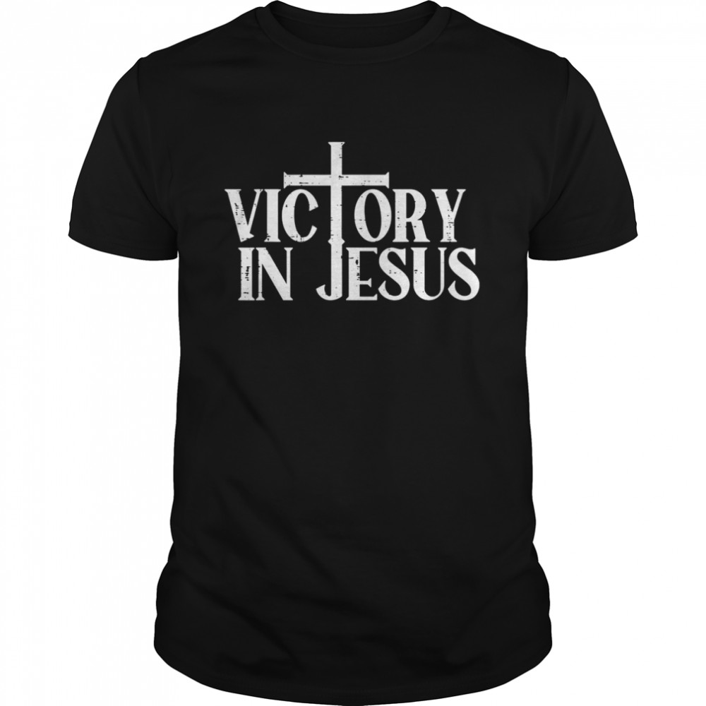 Victory In Jesus shirt Classic Men's T-shirt