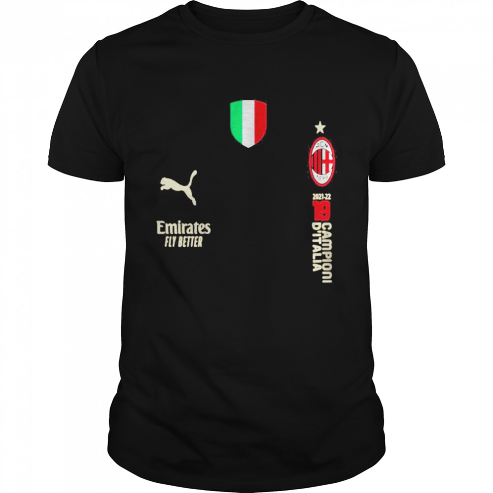 19 Campioni D’Italia AC Milan 2021-2022 Shirt