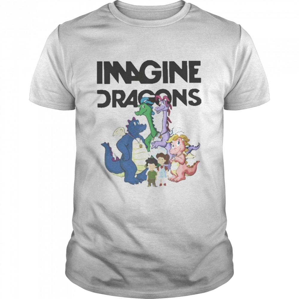 Dragon Tales Imagine Dragon  Classic Men's T-shirt