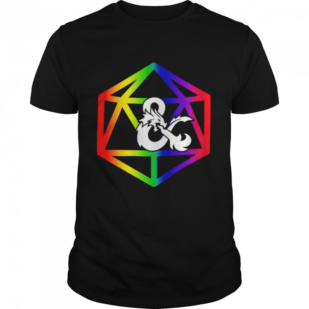 Dungeons and dragons pride T-shirt