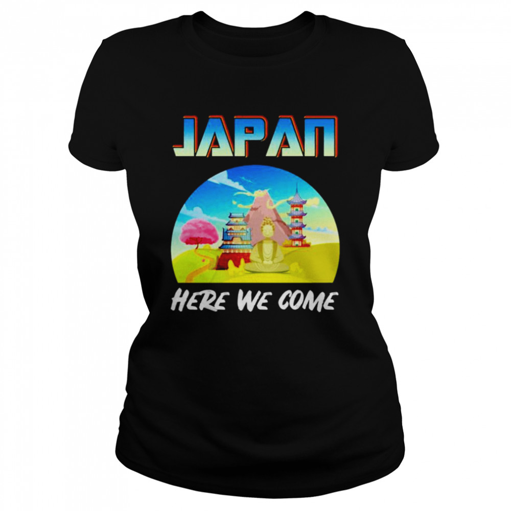 Japan Here We Come Vintage shirt Classic Women's T-shirt