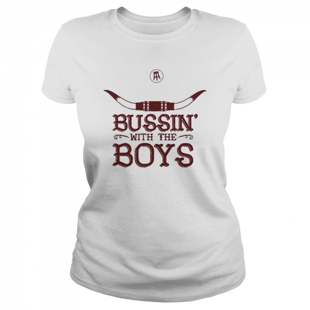 Bussin With The Boys Logo Pocket T- Classic Women's T-shirt