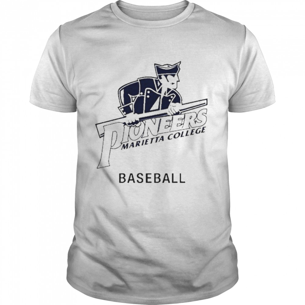 Marietta College Pioneers Baseball Name Drop T- Classic Men's T-shirt