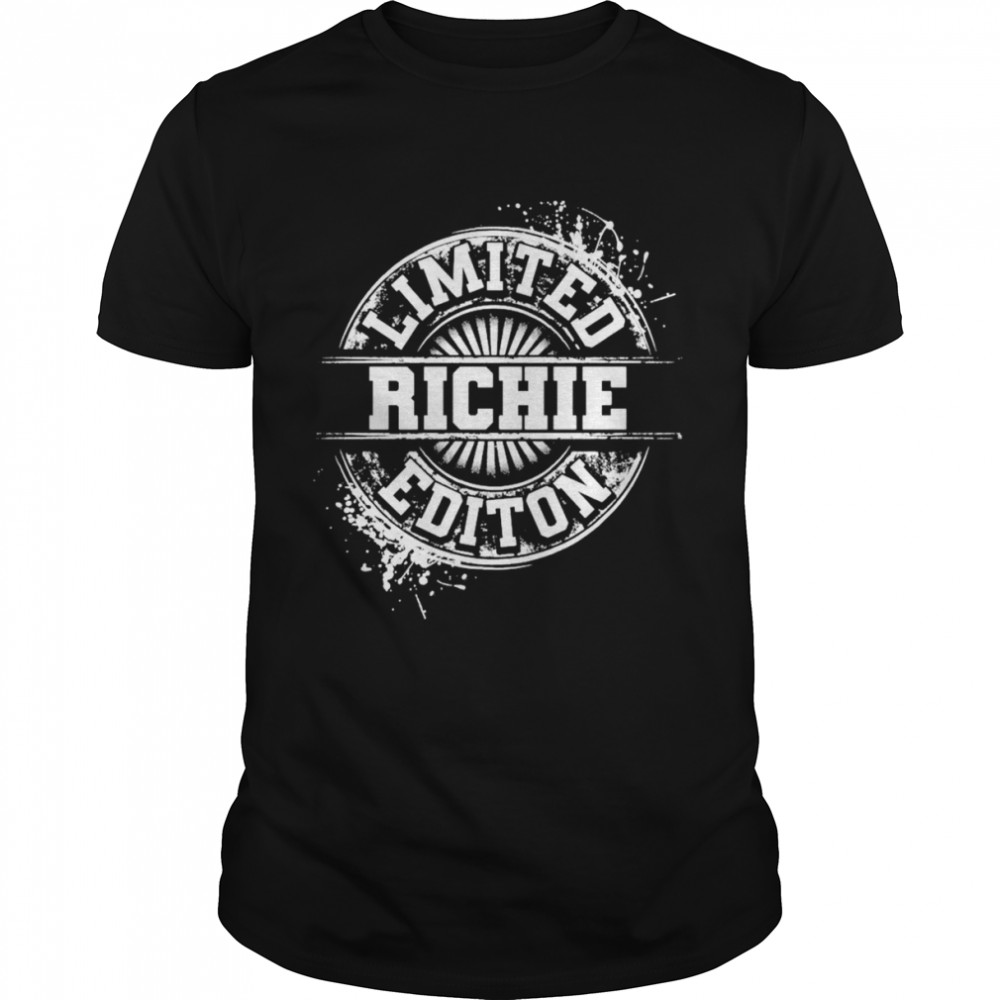 RICHIE Limited Edition Personalized Name Joke Shirt