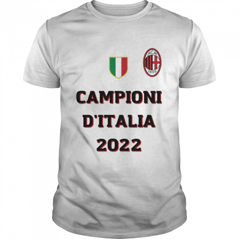AC Milan Campioni D’Italia 2022 shirt