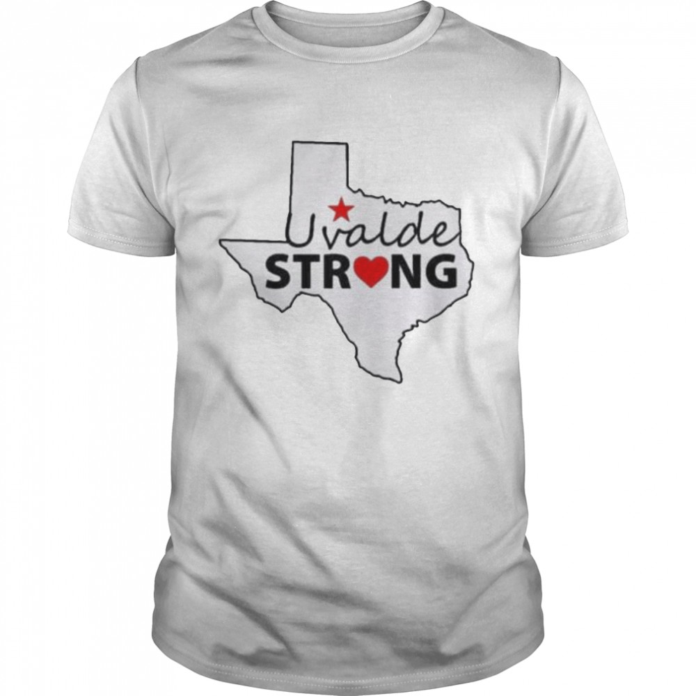 Uvalde strong gun control now Texas shirt