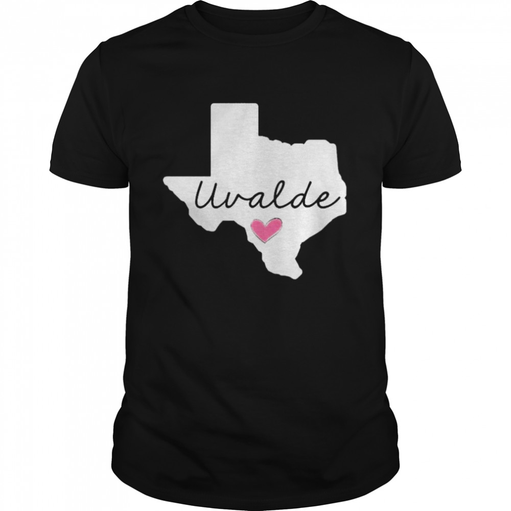 Uvalde Texas Heart Shirt
