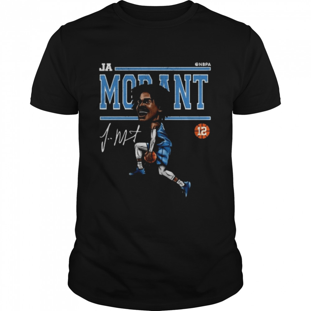 Memphis Grizzlies Ja Morant Cartoon  Classic Men's T-shirt