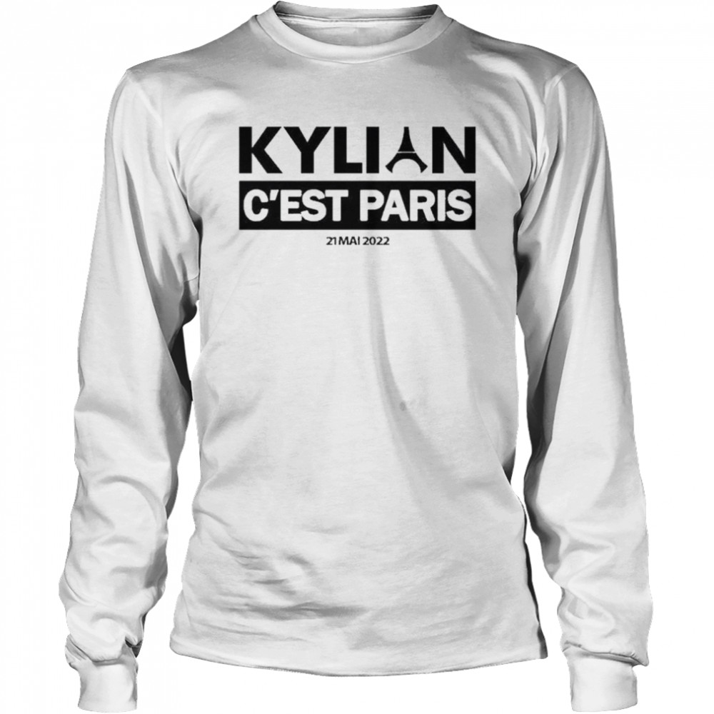 Paris saint-germain kylian c’est paris shirt Long Sleeved T-shirt
