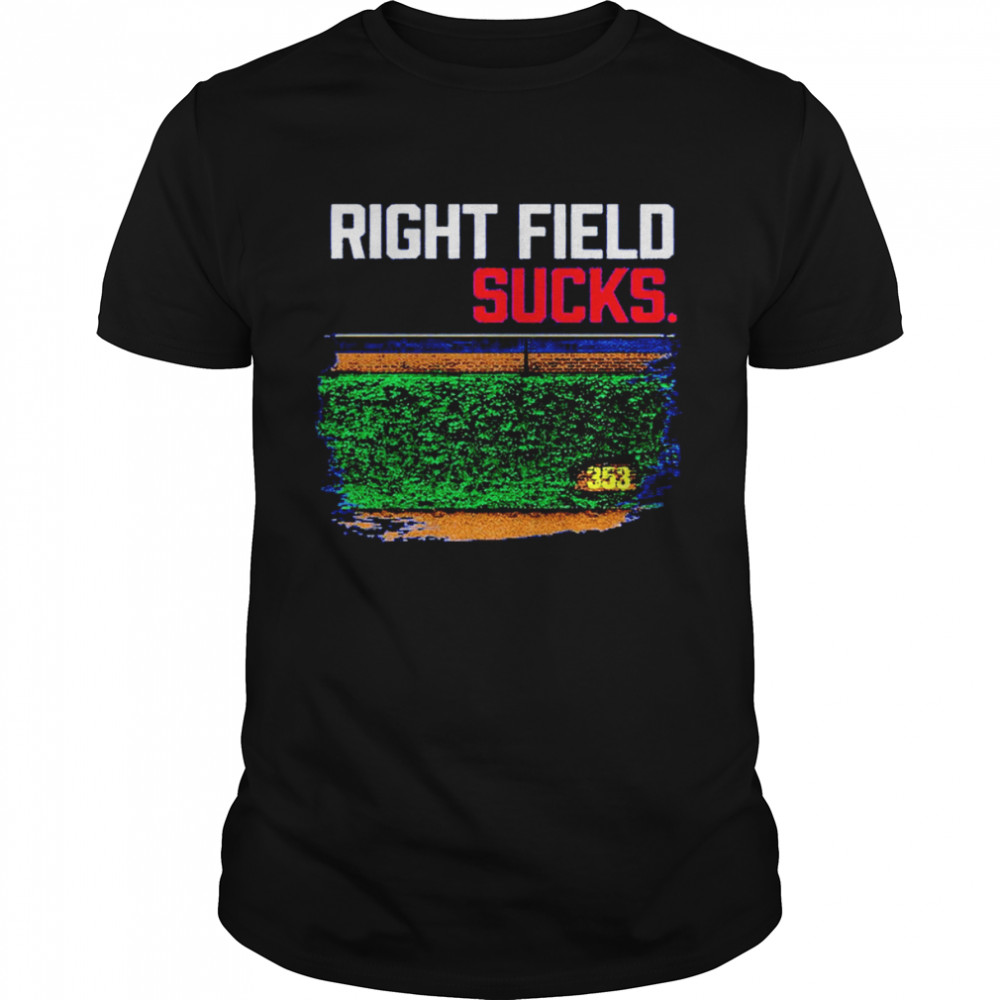 Right Field Sucks Chicago Northside Chicago Baseball shirt