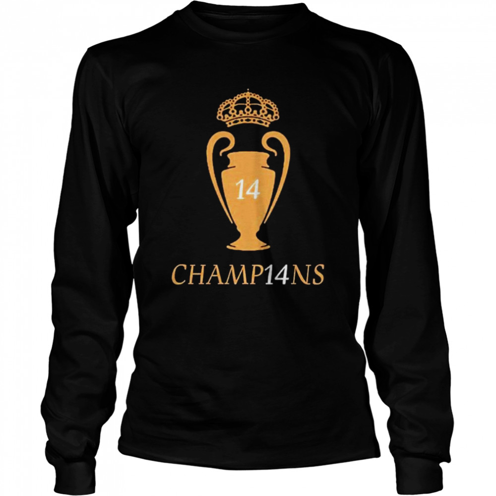 Real Madrid Champions League Final 2022 Cup shirt Long Sleeved T-shirt