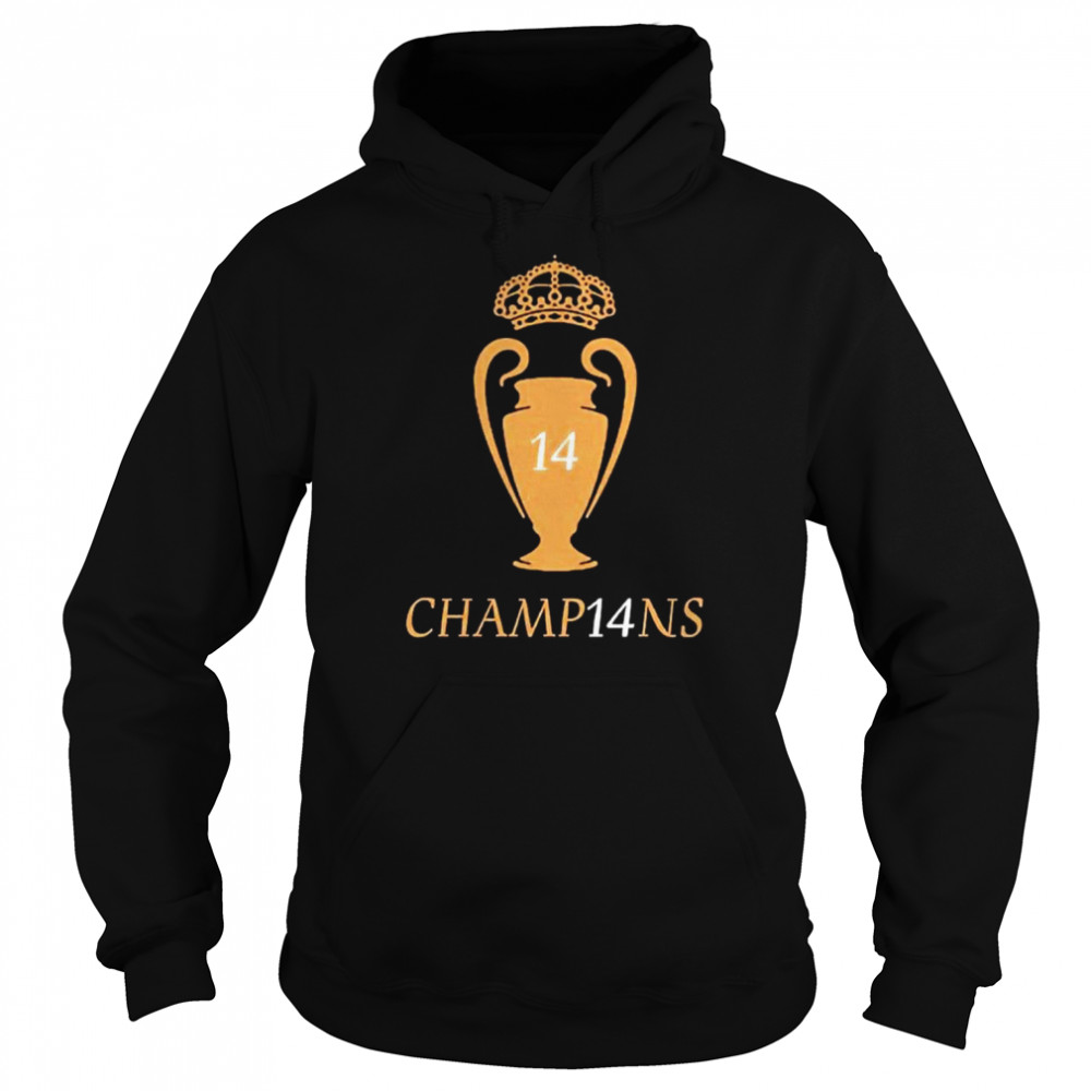 Real Madrid Champions League Final 2022 Cup shirt Unisex Hoodie
