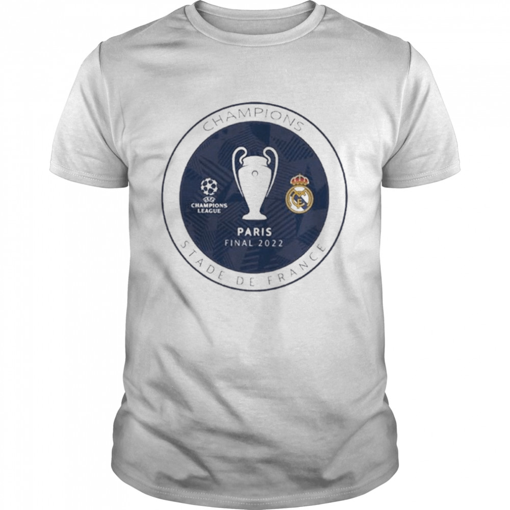 Real Madrid Champions Stade De France Final Paris T-shirt