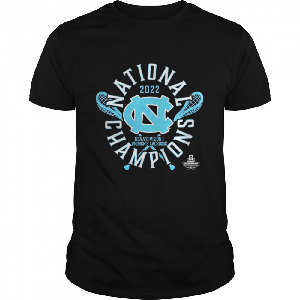 North Carolina Tar Heels 2022 NCAA Women’s Lacrosse National Champions T-Shirt