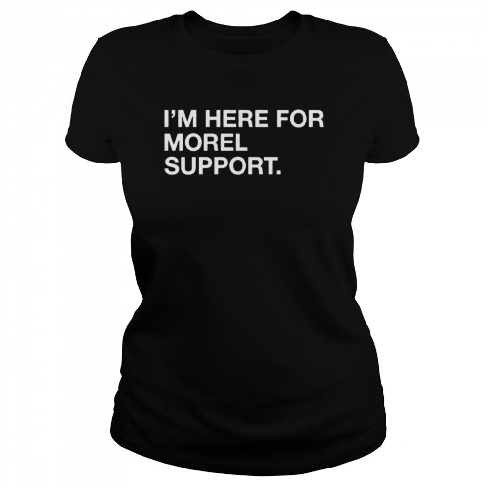Mlb Players Inc Obvious I’m Here For Morel Support T- Classic Women's T-shirt