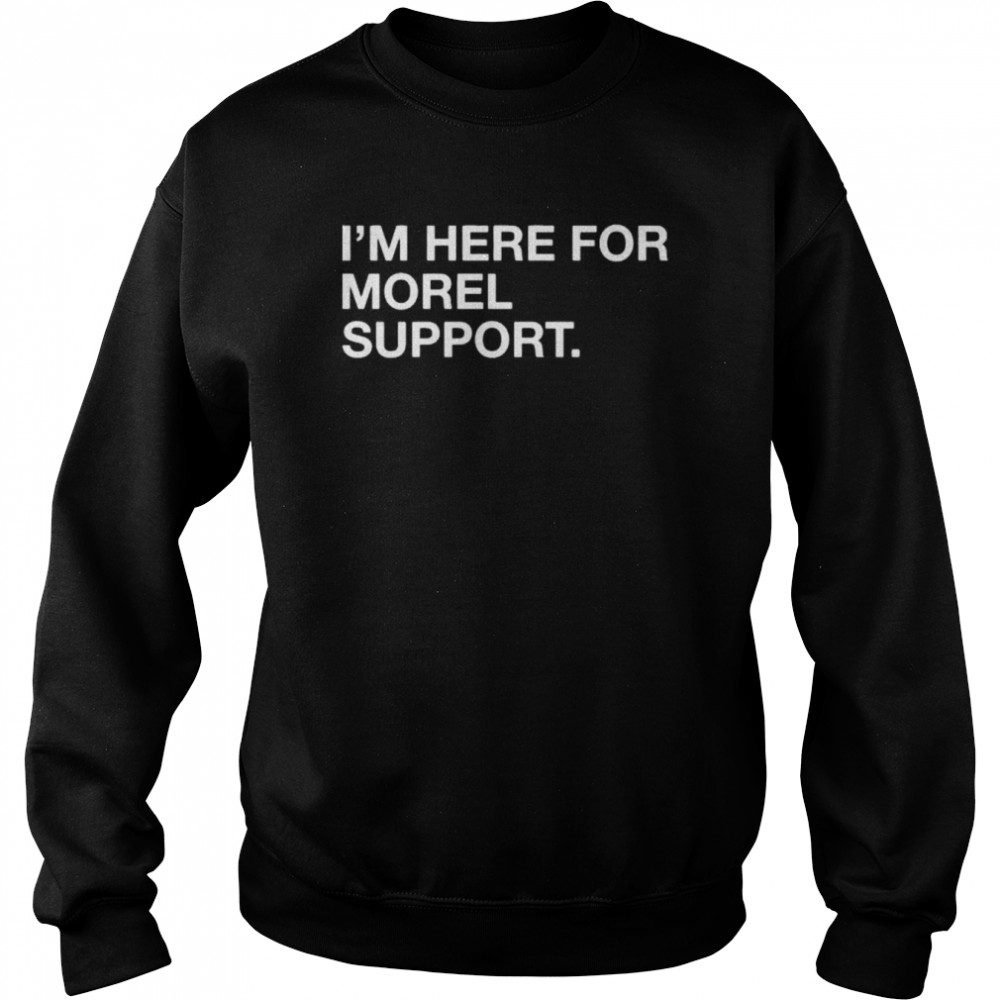 Mlb Players Inc Obvious I’m Here For Morel Support T- Unisex Sweatshirt