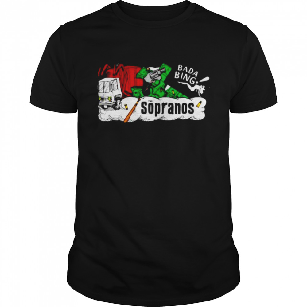 Illustration Tv Show Mafia Tony Soprano The Sopranos T-Shirt