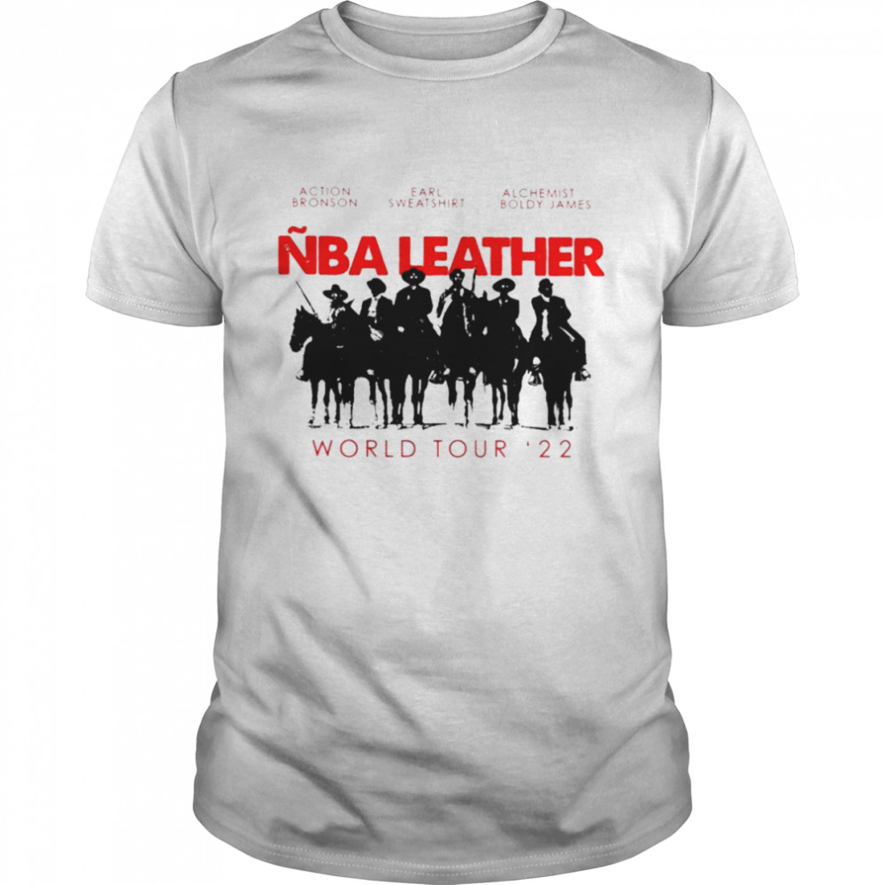 Nba Leather Tour NBA Leather World Tour 22 Shirt