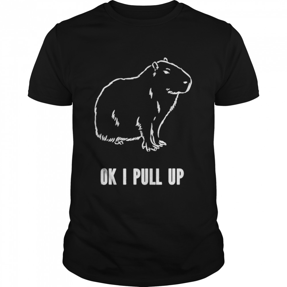 Ok I Pull Up Capybara Shirt