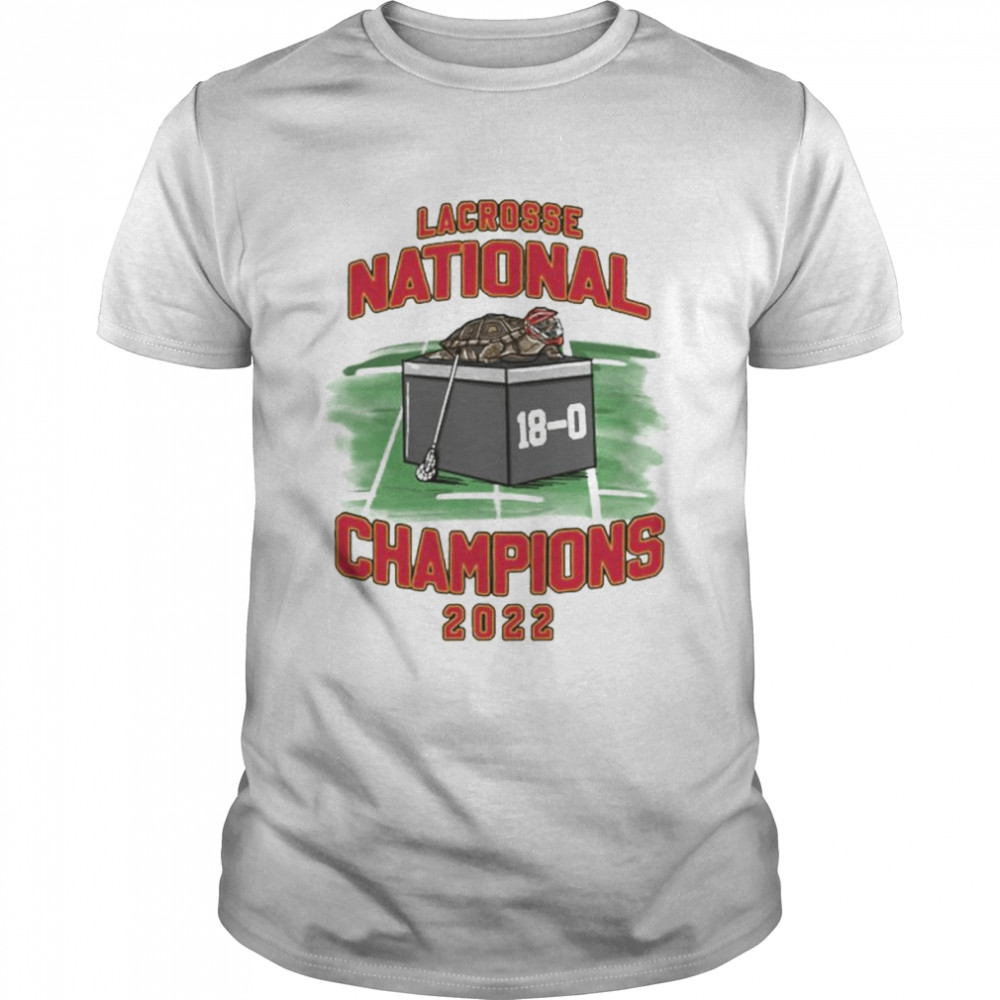 Turtle Lacrosse National Champions 2022  Classic Men's T-shirt