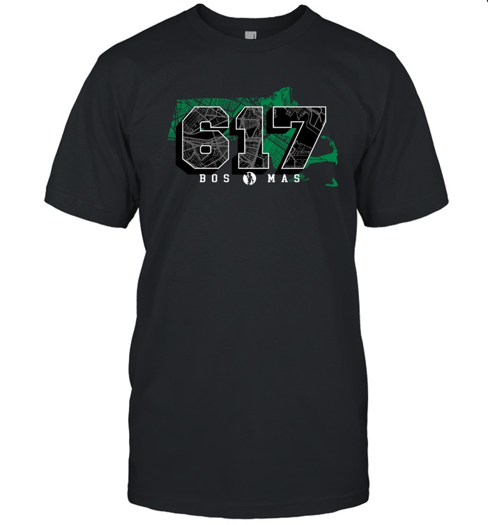 Boston Celtics Fanatics 617 Hometown T-Shirt