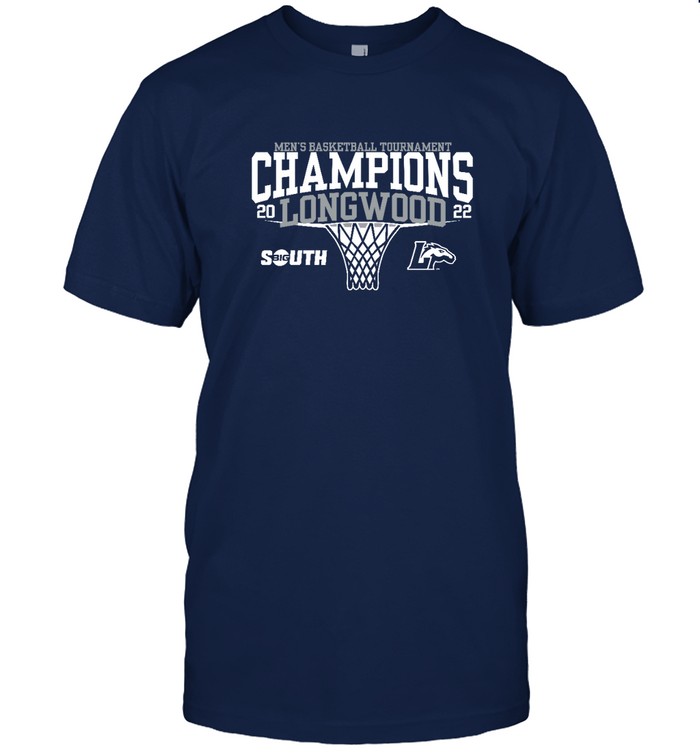Longwood Lancers Blue 84 2022 Big South Basketball Conference Tournament Champions  Classic Men's T-shirt