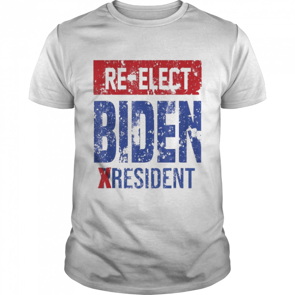 Re-elect Biden Resident Not President Sarcastic 2024 T-shirt Classic Men's T-shirt