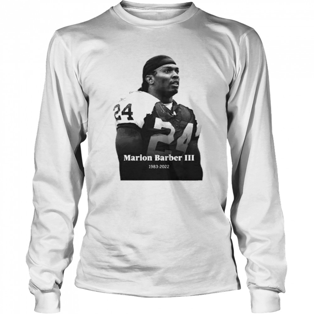 RIP Marion Barber III 1983 2022 Official  Long Sleeved T-shirt
