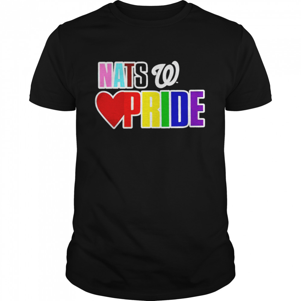Washington Nationals 2022 Pride Night out shirt