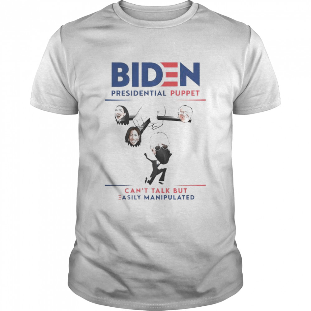 Biden presidential puppet can’t talk but easily manipulated shirt Classic Men's T-shirt