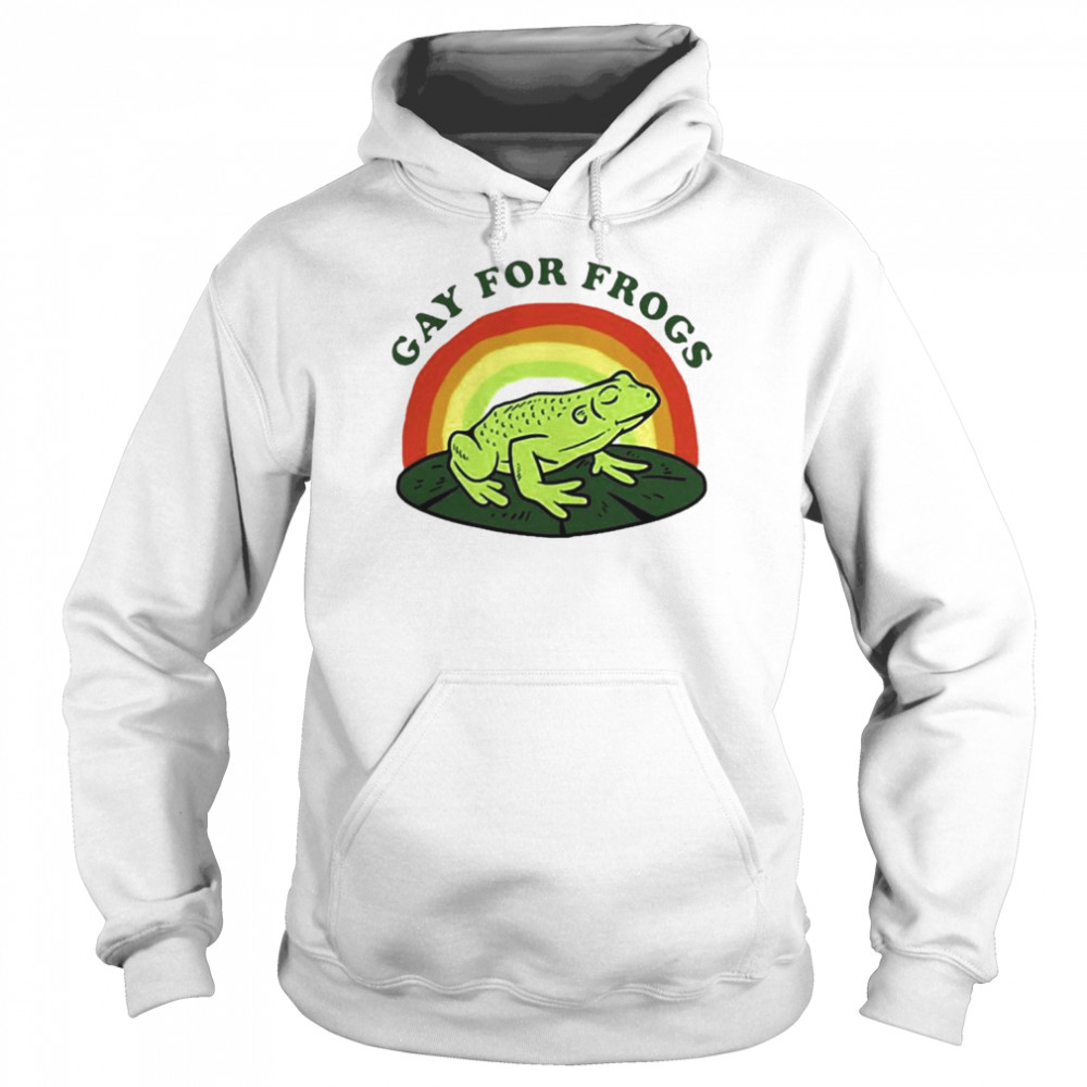Gay For Frogs  Unisex Hoodie