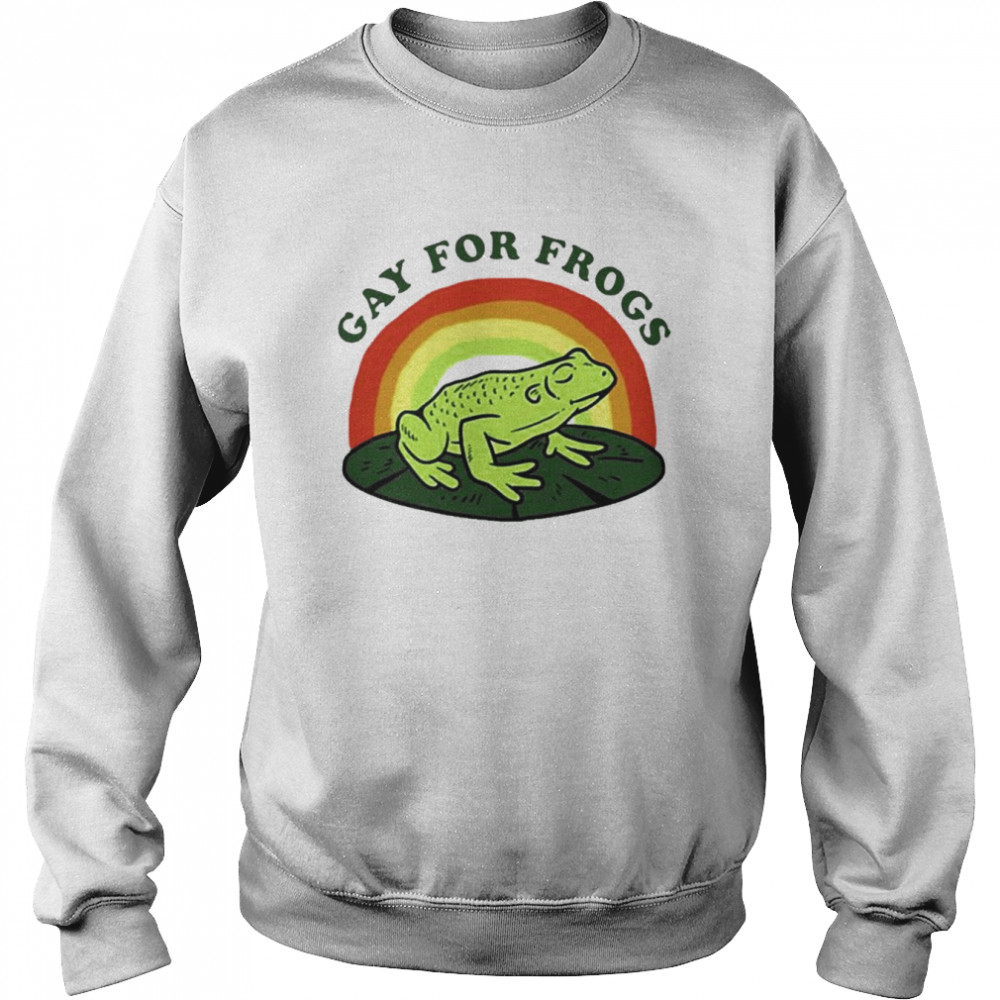 Gay For Frogs  Unisex Sweatshirt