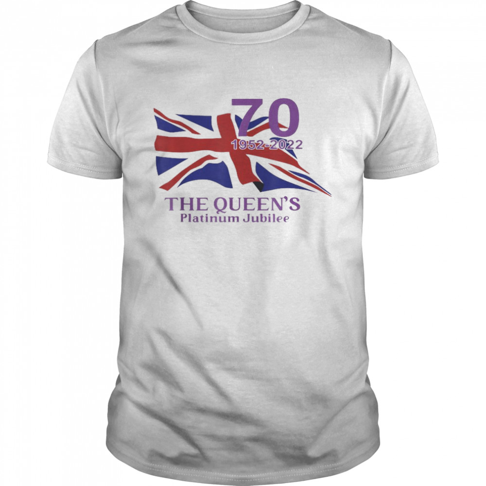 Queen Elizabeths Platinum Jubilee Holiday Celebration 70 Years 1952 2022 Shirt