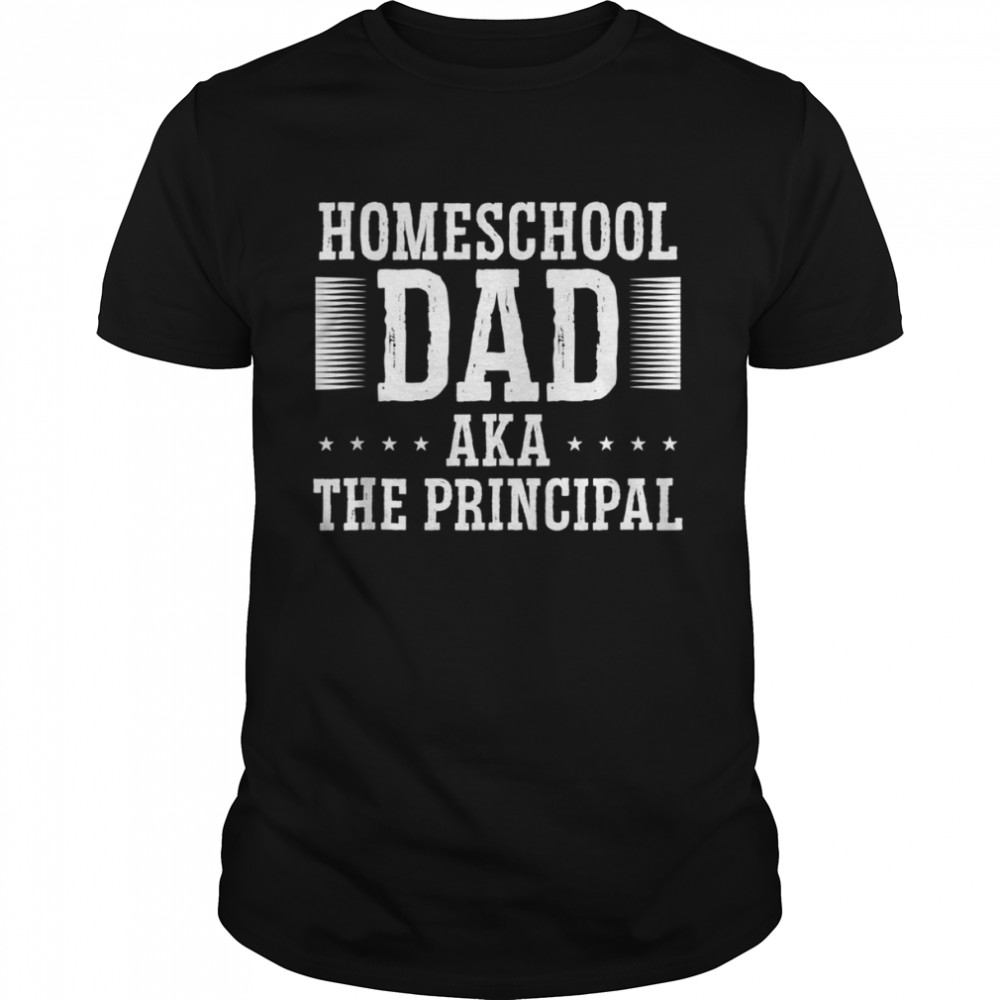 Homeschool Dad Home Education Loving Father Educator Tank ShirtTop Shirt
