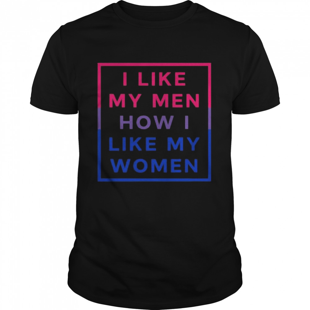 I like my men how I like my women shirt Classic Men's T-shirt