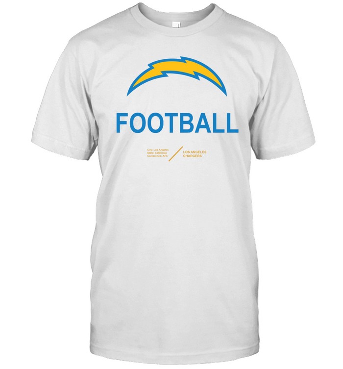 Los Angeles Chargers Infographic Performance T- Classic Men's T-shirt