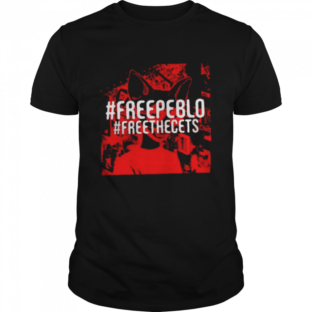 Free Peblo Free The Cets Twitter  Classic Men's T-shirt