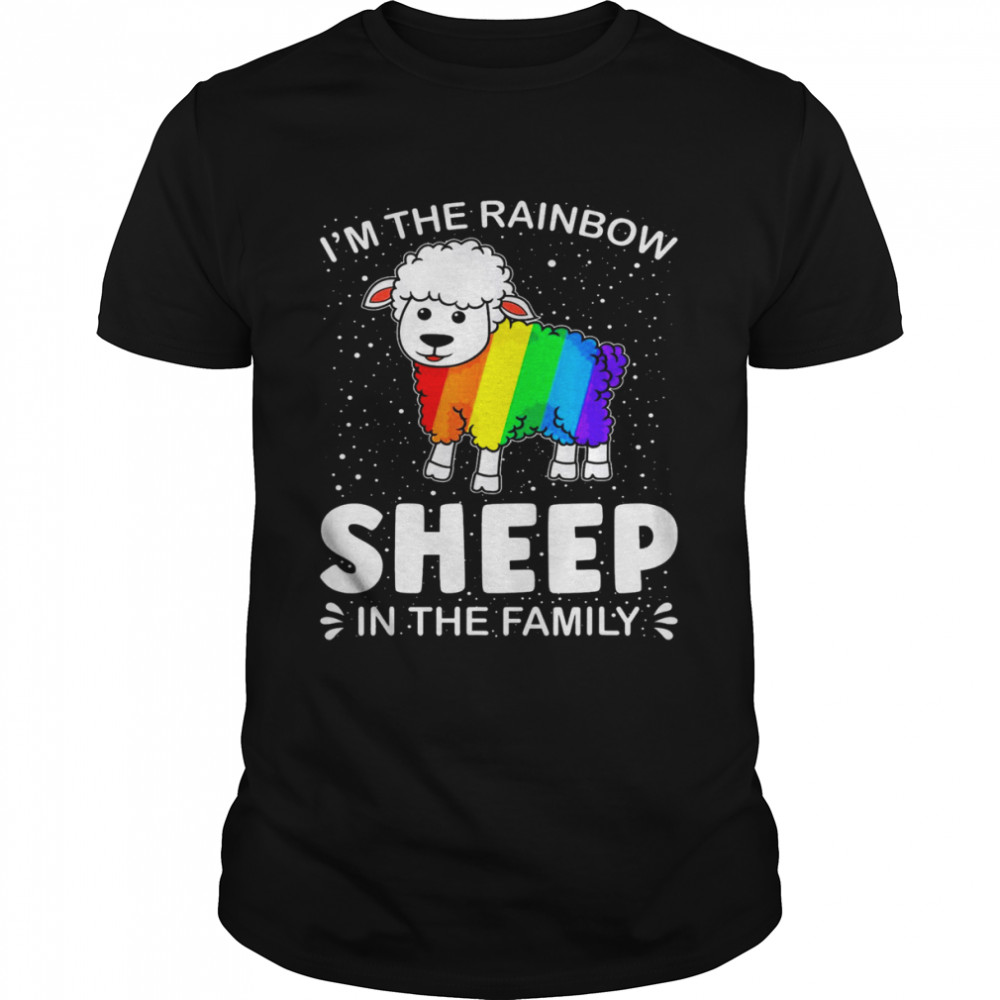 Gay Pride – I’m Rainbow Sheep LGBT Gay Lesbian  Classic Men's T-shirt