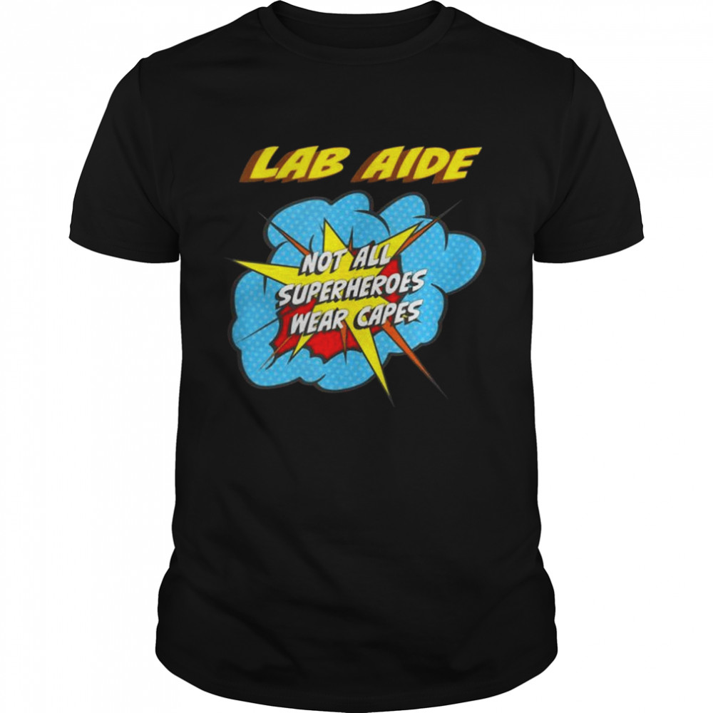 Lab Aide Superhero Job Tank ShirtTop Shirt