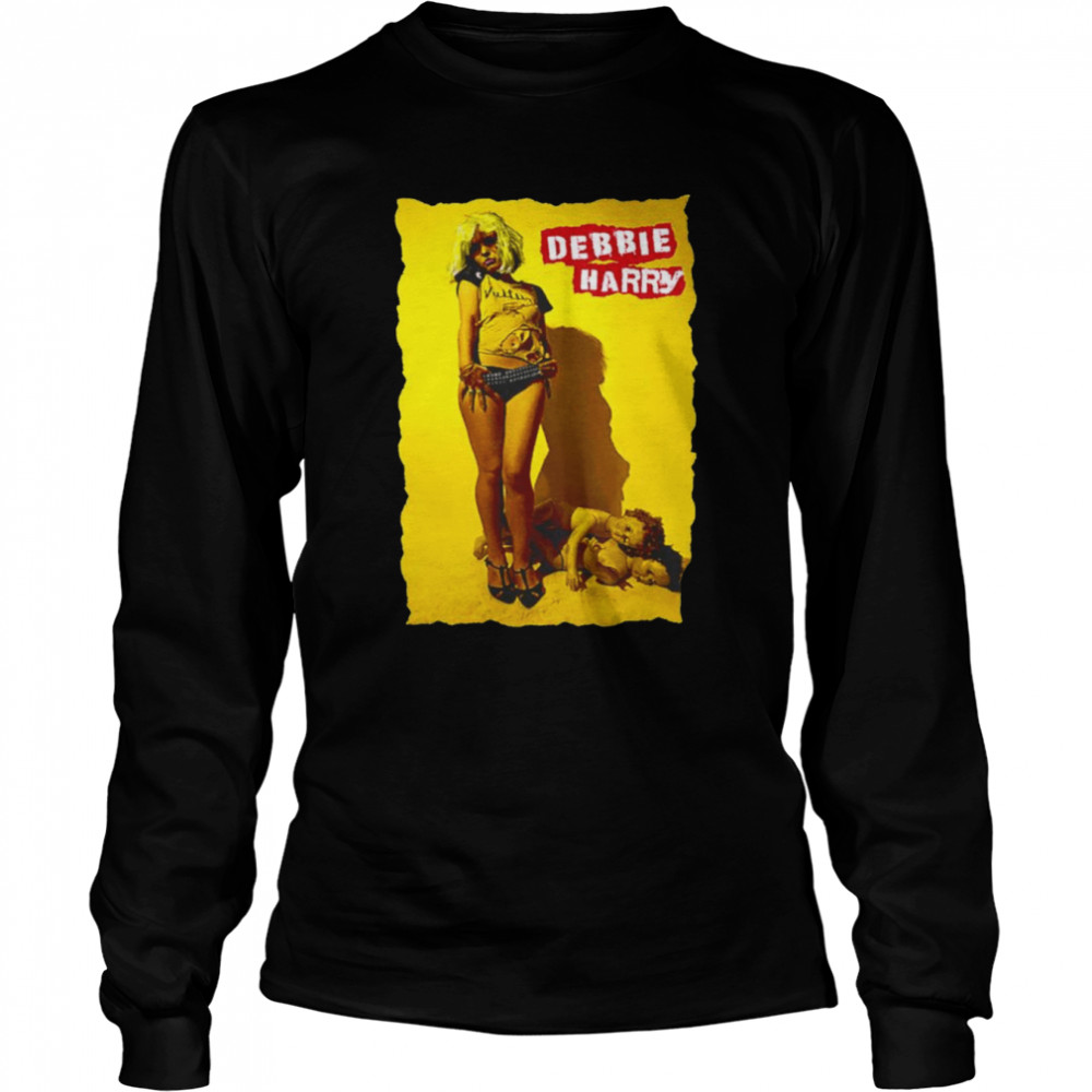 Wareg Thenann Guy 90 Retro Blondie Band shirt Long Sleeved T-shirt