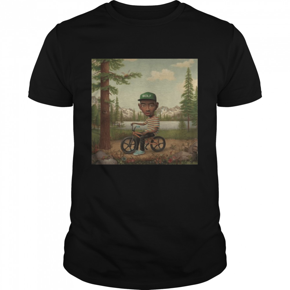 Biker Garden Flower Golf Art Tyler shirt Classic Men's T-shirt