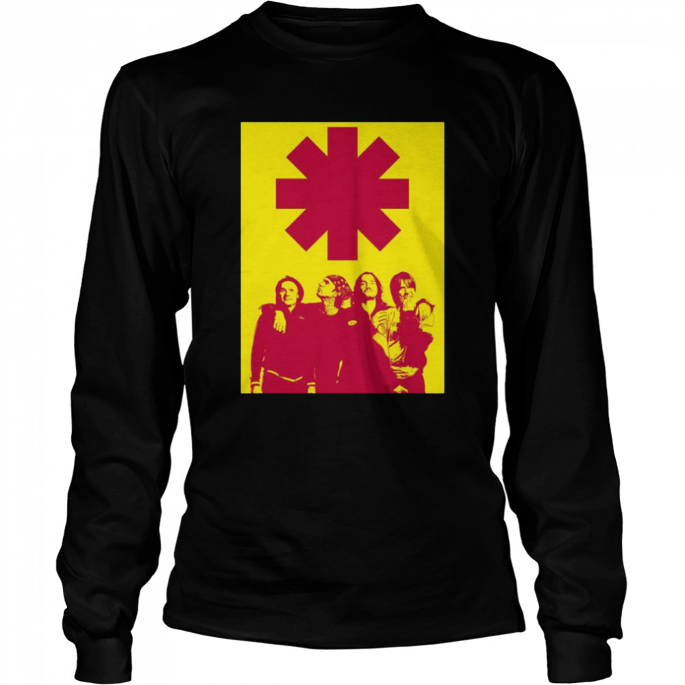 The Hot Band Red Hot Chilli Peppers Band shirt Long Sleeved T-shirt