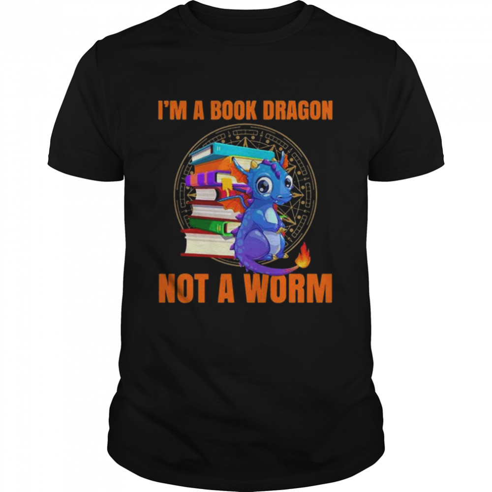 Baby Dragon I’m a book dragon not an worn shirt